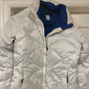 Womans Northface puffer jacket